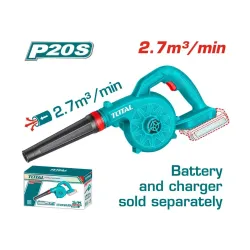 Մարտկոցային  օդամղիչ  TOTAL TABLI2078