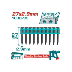 Բետոնի մեխեր մեխ կրակող գործիքի համար TOTAL TAC02271
