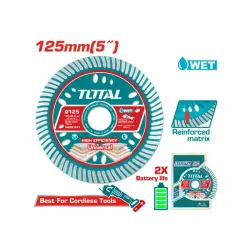 Գերբարակ ադամանդե սկավառակ TOTAL TAC061251