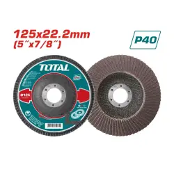 Թերթիկավոր հղկող սկավառակ TOTAL TAC6312540