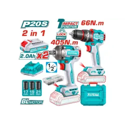 Գործիքների հավաքածու TOTAL TCKLI20286 2 կտոր