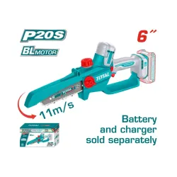 Մարտկոցային այգեգործական սղոց  TOTAL TFCLI2012