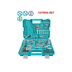 Գործիքների հավաքածու TOTAL THKTHP21376 (137 կտոր)