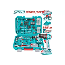 Գործիքների հավաքածու TOTAL THKTHP41667 166 կտոր