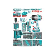 296 Pcs Tool chest set TOTAL THPTCS82962
