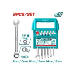 6 Pcs Ratchet spanner set TOTAL THT103RK066