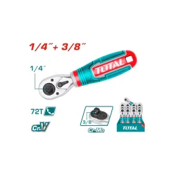 Ճռիկի պոչ երկկողմանի 1/4 և 3/8  TOTAL THT1061438