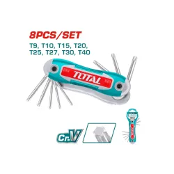 Աստղաձև բանալիների հավաքածու TOTAL THT1061846