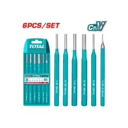6 Pcs Pin punch set TOTAL THT42K0606 6 Pcs Pin punch set TOTAL THT42K0606