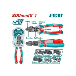 Համակցված կողային կտրիչ աքցան 6-ը 1-ում  TOTAL THTMF386