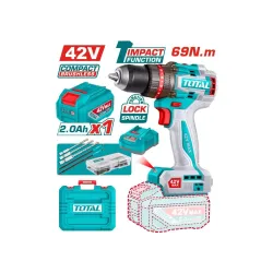 Կոմպակտ անխոզանակ մարտկոցային հարվածային հորատիչ TIDLI426981