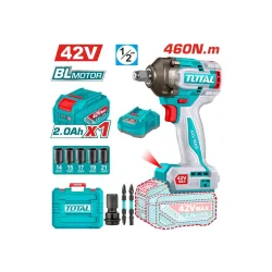 Մարտկոցային հարվածային մանեկադարձիչ TIWLI42461 42Վ 600Նմ