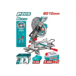 Սկավառակային սղոց մարտկոցային TOTAL TMSLI20212