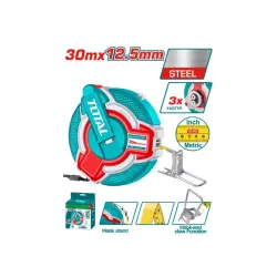 Պողպատե չափիչ ժապավեն TOTAL TMT08306