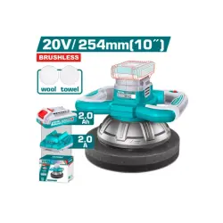 Cordless polisher TOTAL TOPLI2025481 Cordless polisher TOTAL TOPLI2025481