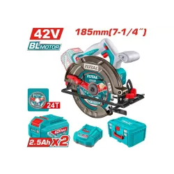 Սկավառակային սղոց մարտկոցային TOTAL TSLI4218512